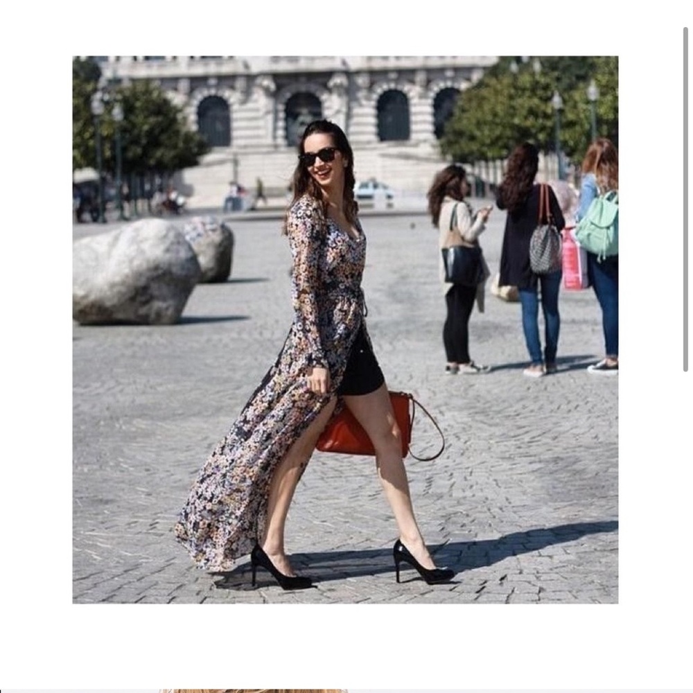 Zara Maxi Floral Dress